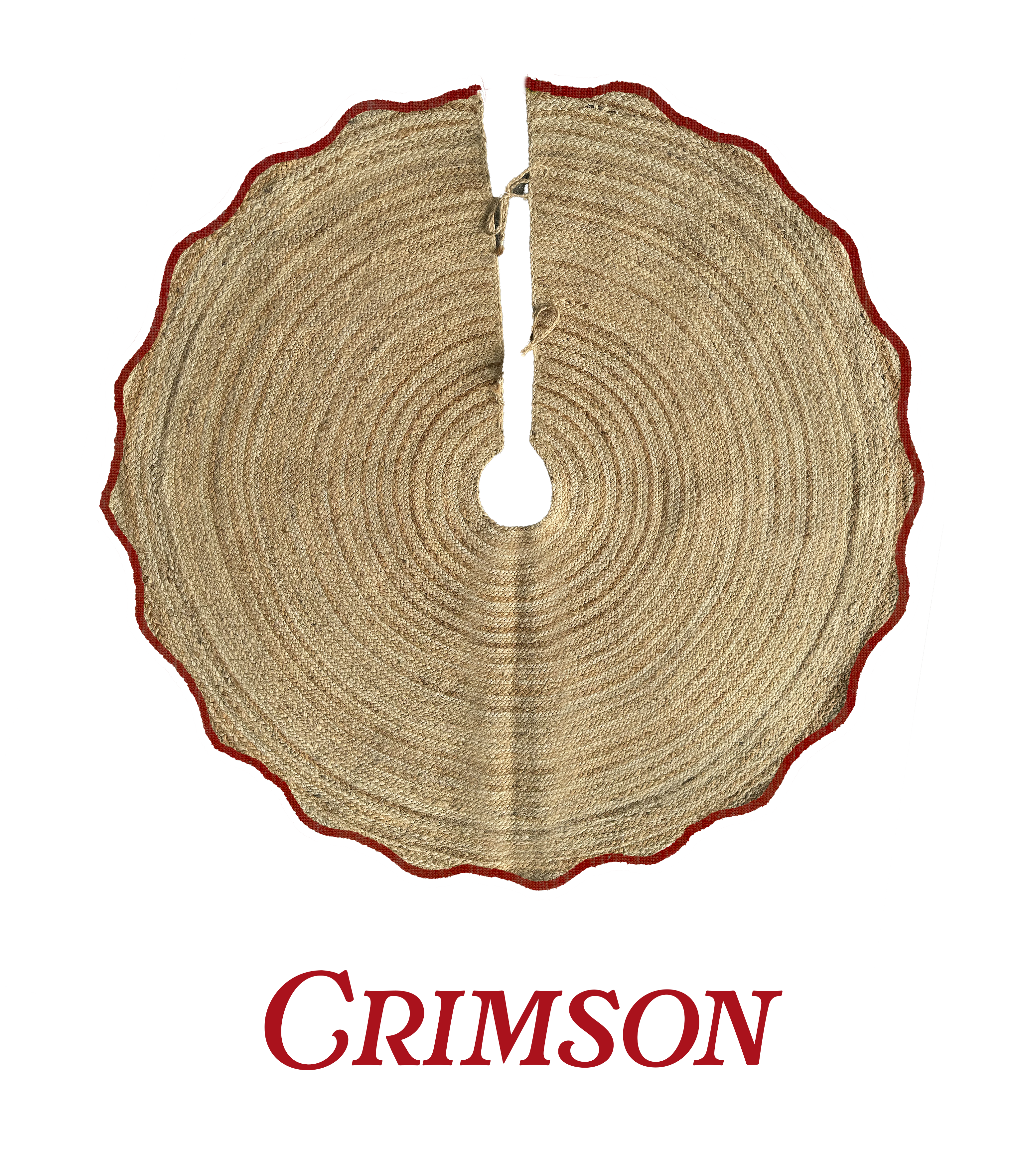 loom & co. x spruced up | tree skirt
